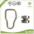 Stainless Steel Curtain Bobbin With Closed Waist Ring